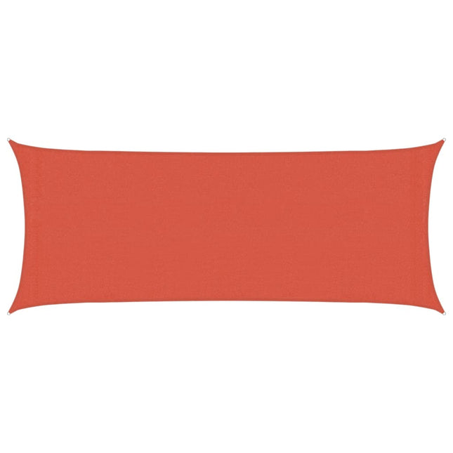 Zonnezeil 160 G/M² 2X4,5 M Hdpe Kleurig Terracotta