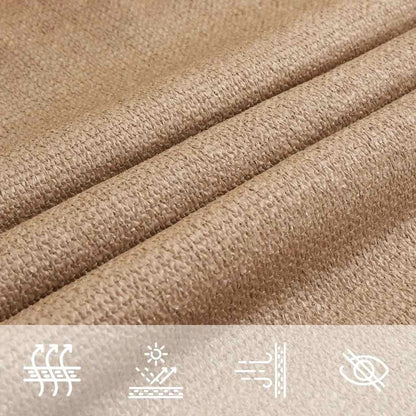Zonnezeil 160 G/M² 2,5X2,5 M Hdpe Taupe