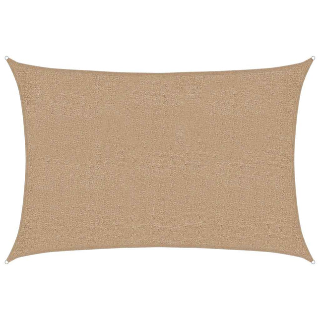 Zonnezeil 160 G/M² 2X2,5 M Hdpe Taupe