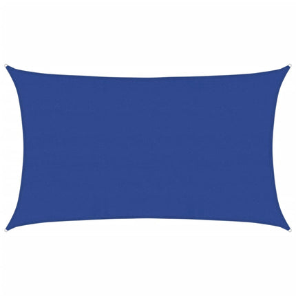 Zonnezeil 160 G/M² Rechthoekig 5X8 M Hdpe Blauw