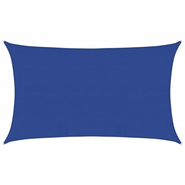 Zonnezeil 160 G/M² Rechthoekig 5X8 M Hdpe Blauw