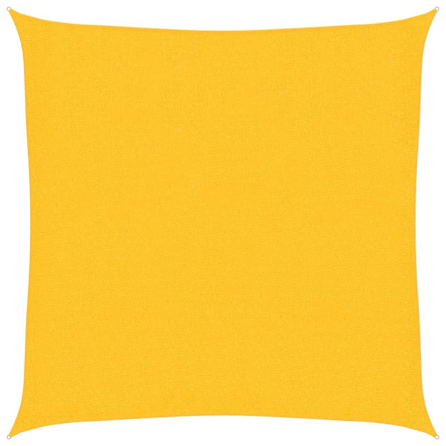 Zonnezeil 160 G/M² 2,5X2,5 M Hdpe Geel
