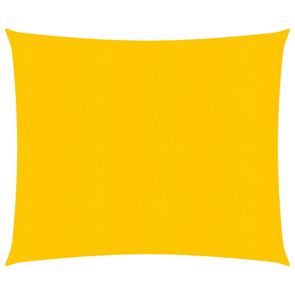 Zonnezeil 160 G/M² Vierkant Hdpe Geel