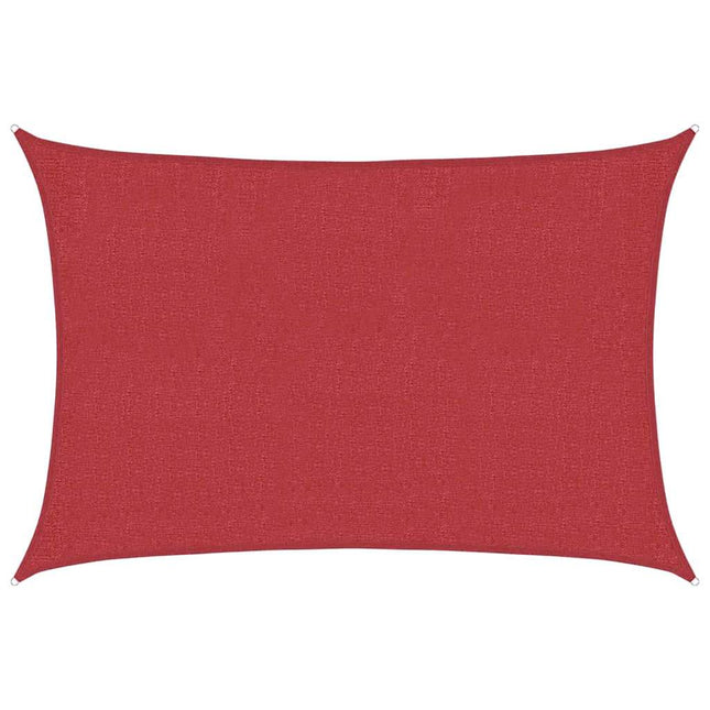 Zonnezeil 160 G/M² Hdpe Rood