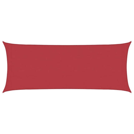 Zonnezeil 160 G/M² 2X4,5 M Hdpe Rood