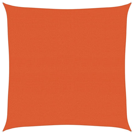 Zonnezeil 160 G/M² Vierkant Hdpe Oranje
