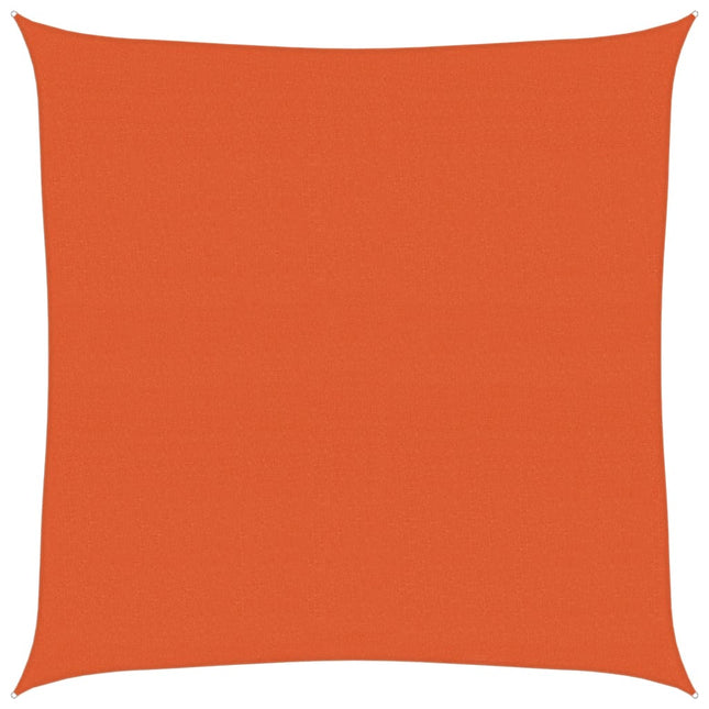 Zonnezeil 160 G/M² Vierkant Hdpe Oranje
