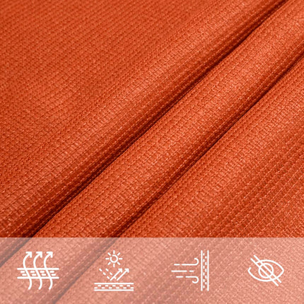 Zonnezeil 160 G/M² 2X2,5 M Hdpe Oranje