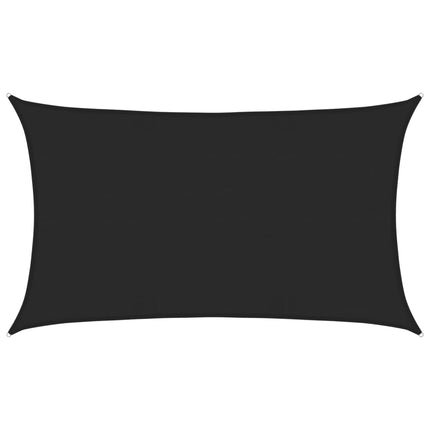 Zonnezeil 160 G/M² 5X8 M Hdpe Zwart