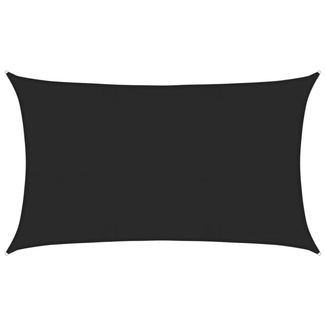 Zonnezeil 160 G/M² 5X8 M Hdpe Zwart