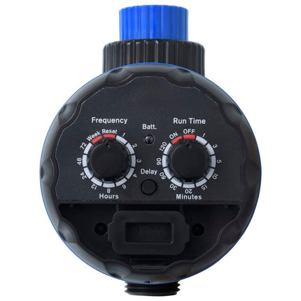 Watertimer Met Enkele Uitgang En Kogelkranen