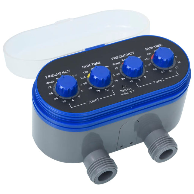 Watertimer Met Dubbele Uitgang En Kogelkranen