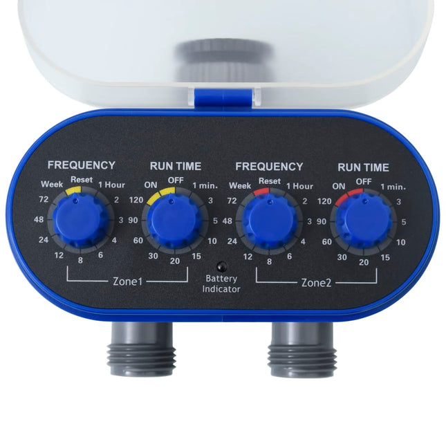 Watertimer Met Dubbele Uitgang En Kogelkranen