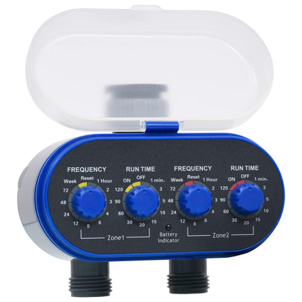 Watertimer Met Dubbele Uitgang En Kogelkranen