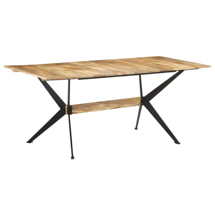 Eettafel 180X90X76 Cm Massief Mangohout
