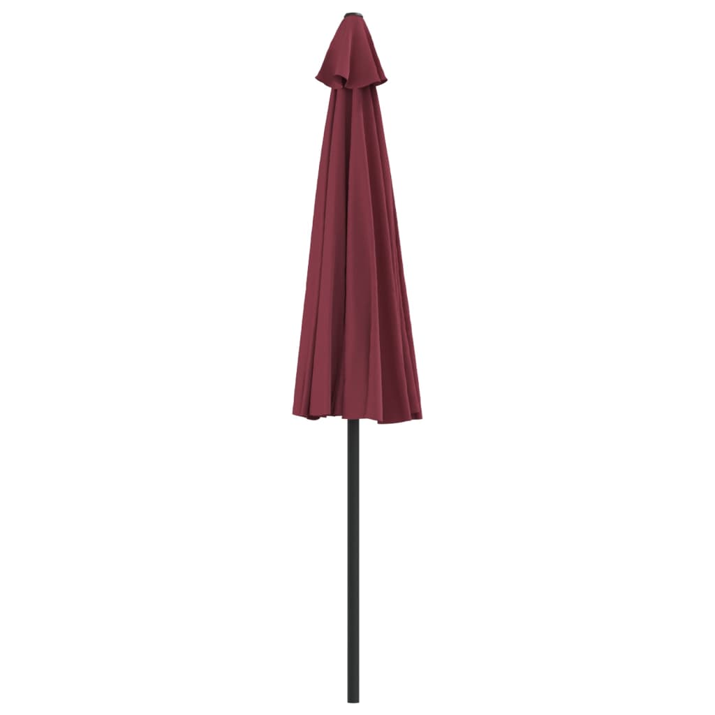Balkonparasol Half Aluminium Paal 270X144X222 Cm