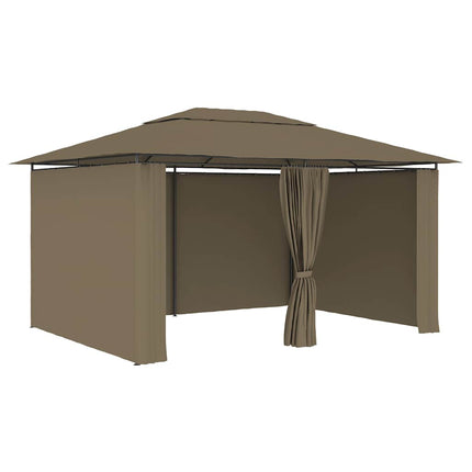 Tuinpaviljoen Met Gordijnen 180 G/M² 4X3 M
