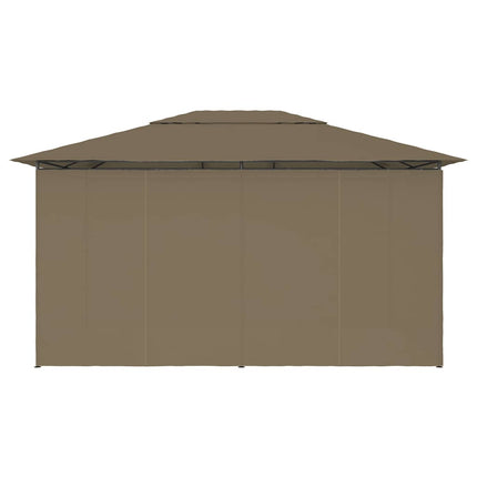 Tuinpaviljoen Met Gordijnen 180 G/M² 4X3 M
