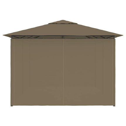 Tuinpaviljoen Met Gordijnen 180 G/M² 4X3 M