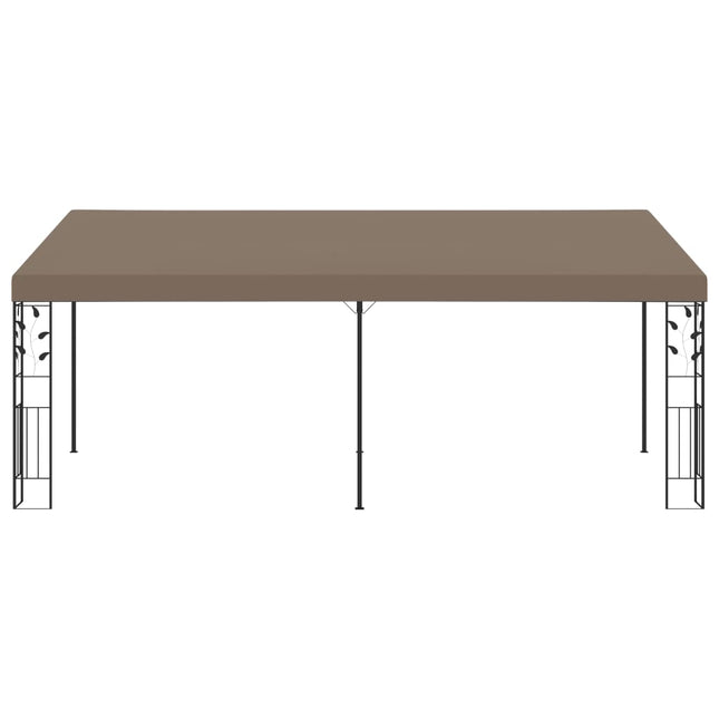 Wandprieel 6X3X2,5 M Taupe