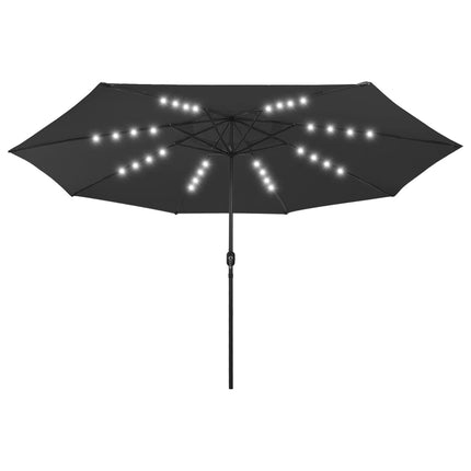 Parasol Met Led-Verlichting 400 Cm