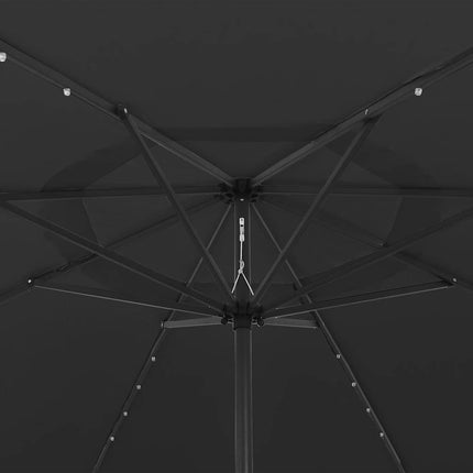 Parasol Met Led-Verlichting 400 Cm