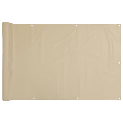 Balkonscherm Oxford Stof Beige