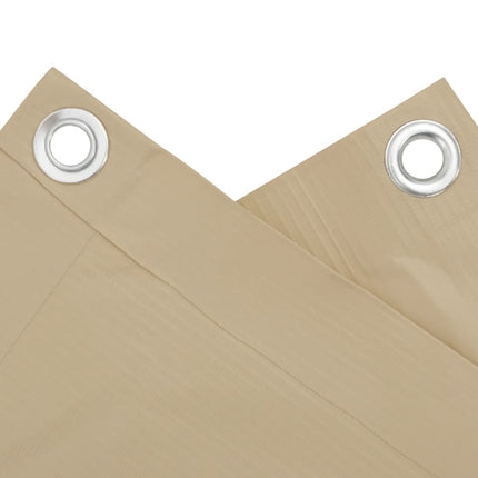 Balkonscherm Oxford Stof Beige