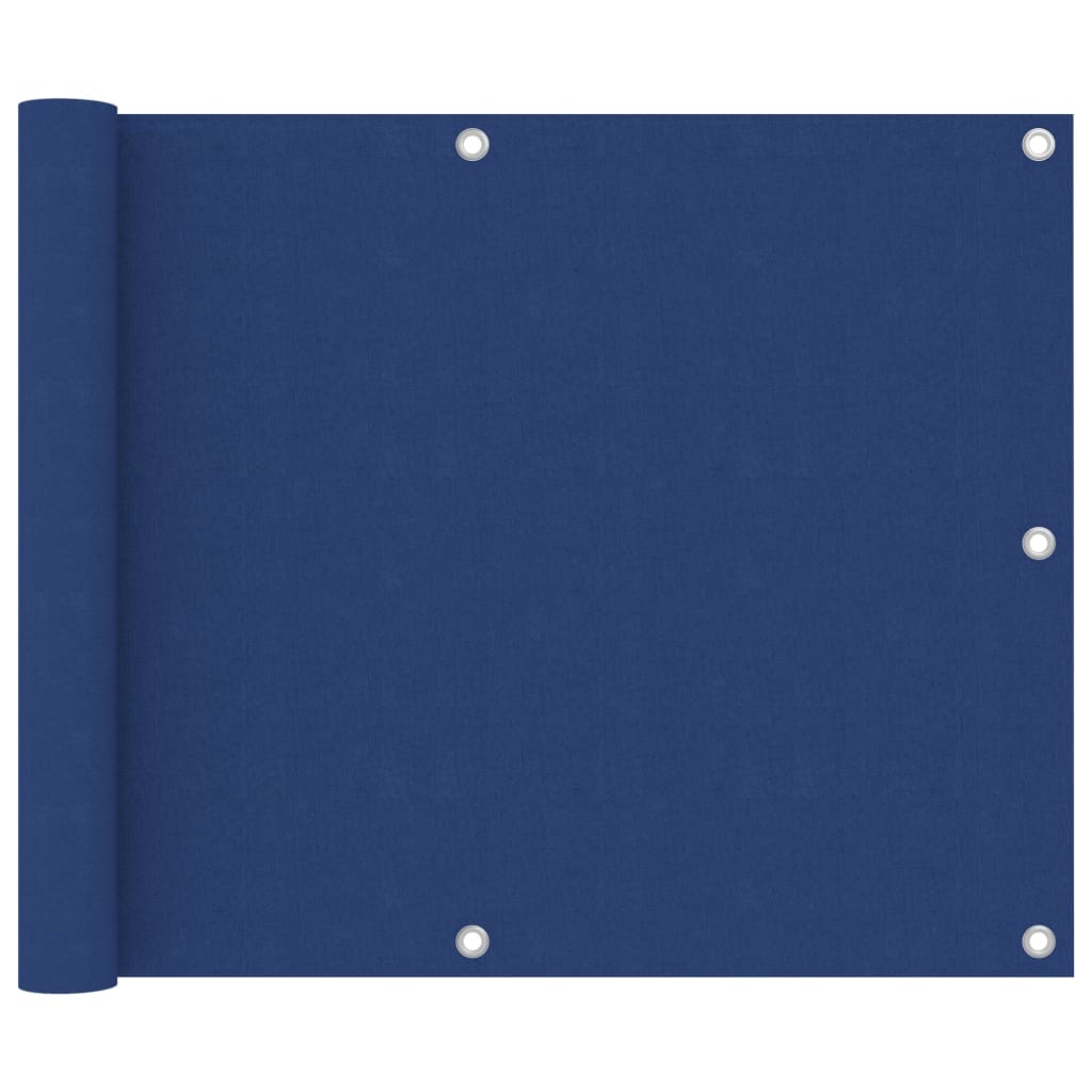 Balkon Scherm Oxford Stof Blauw