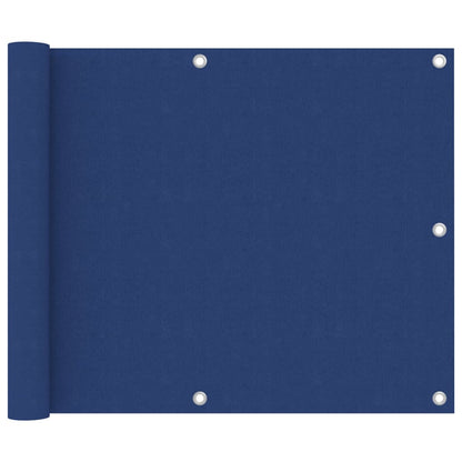 Balkon Scherm Oxford Stof Blauw