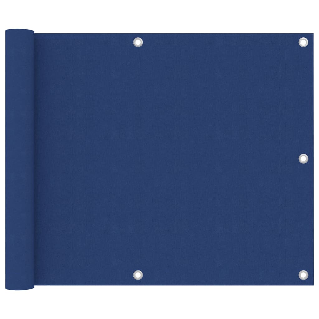 Balkon Scherm Oxford Stof Blauw