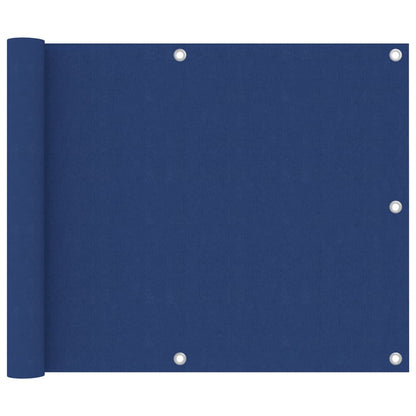 Balkon Scherm Oxford Stof Blauw