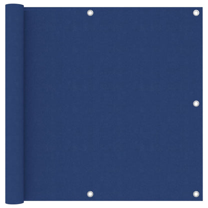 Balkon Scherm Oxford Stof Blauw