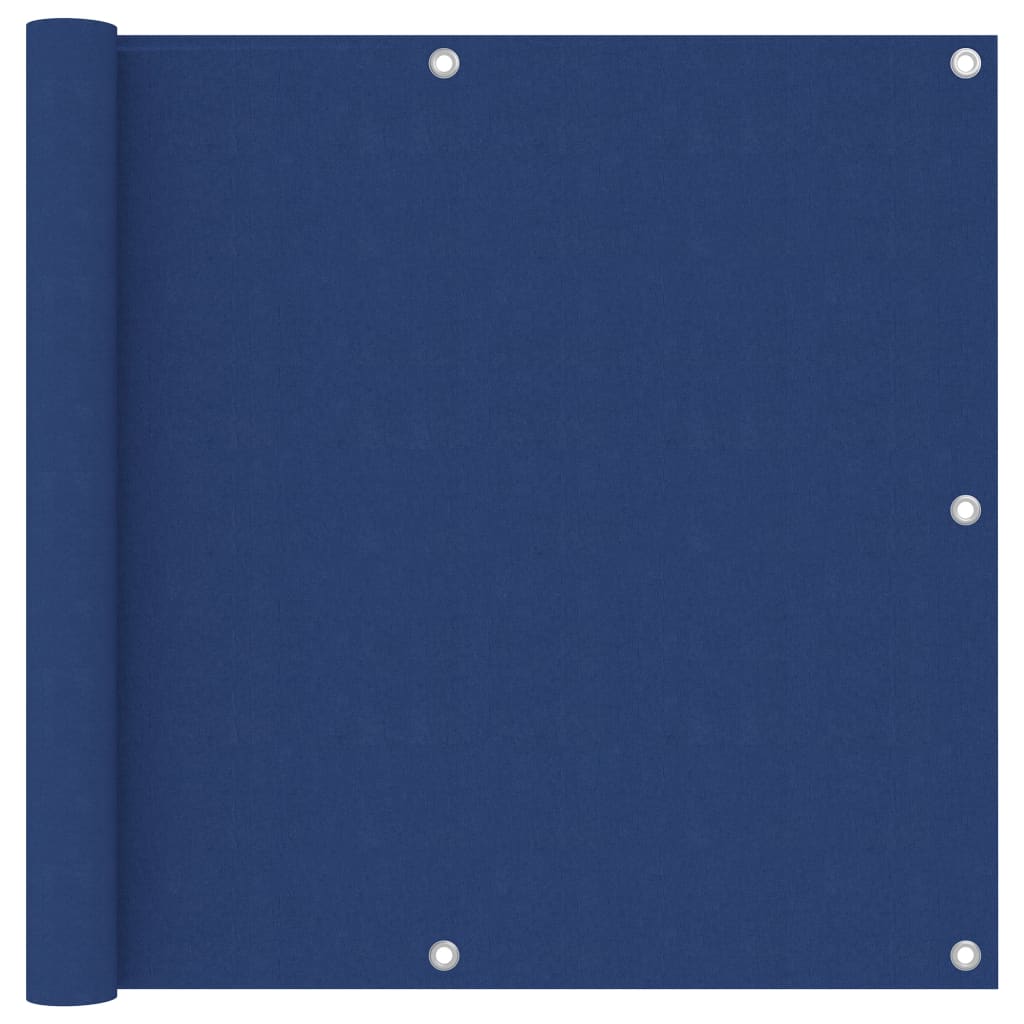 Balkon Scherm Oxford Stof Blauw