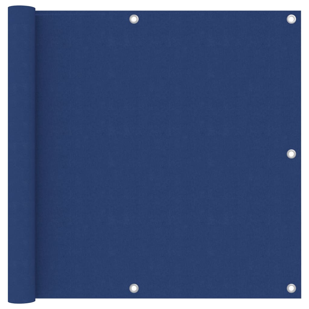 Balkon Scherm Oxford Stof Blauw