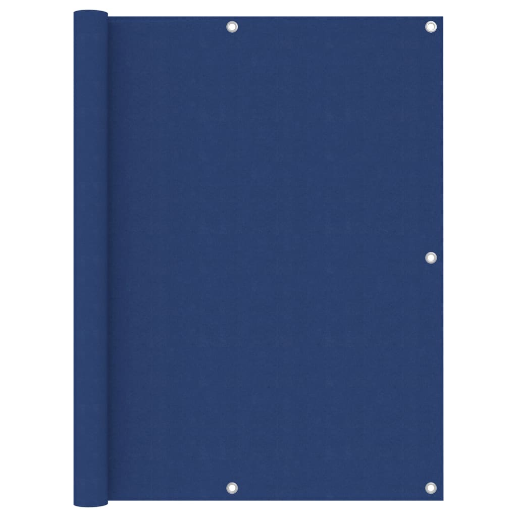 Balkon Scherm Oxford Stof Blauw