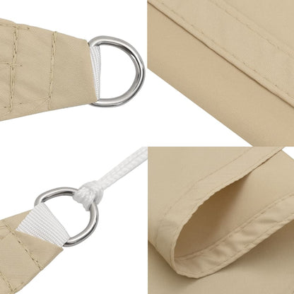 Zonnescherm Vierkant Oxford Stof Beige