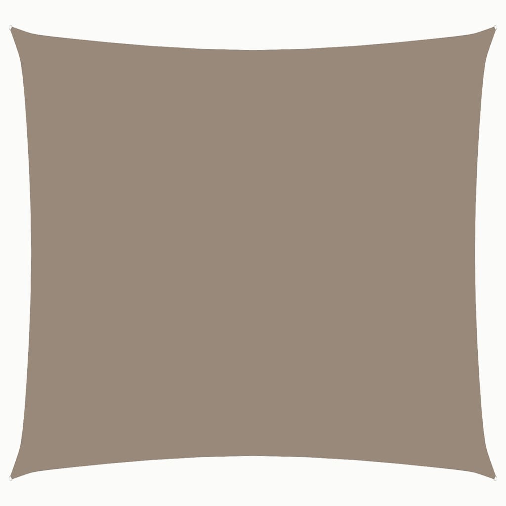 Zonnescherm Vierkant Oxford Stof Taupe