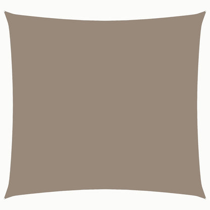 Zonnescherm Vierkant Oxford Stof Taupe