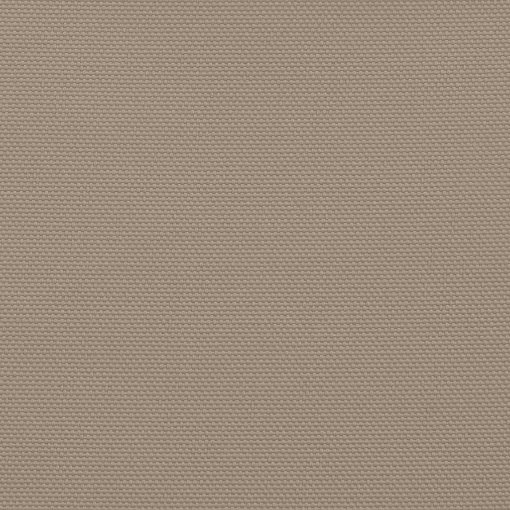 Zonnescherm Rechthoekig Oxford Stof Taupe