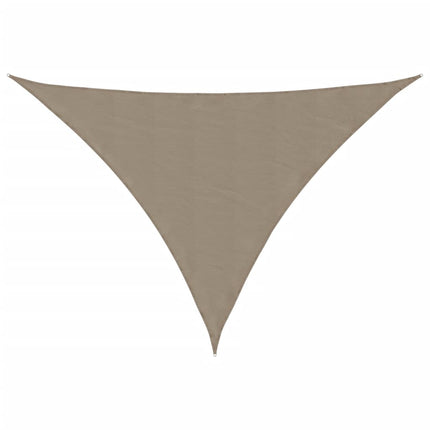Zonnescherm Driehoekig 2,5X2,5X3,5 M Oxford Stof Taupe