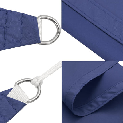 Zonnescherm Vierkant Oxford Stof Blauw