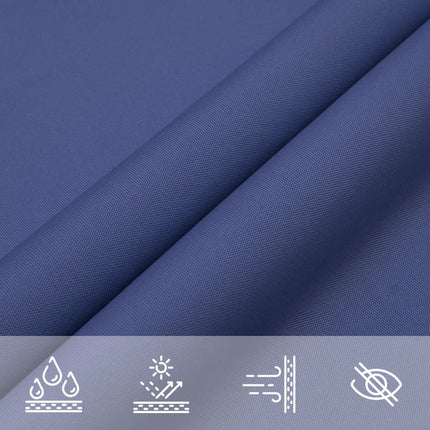 Zonnescherm Vierkant Oxford Stof Blauw