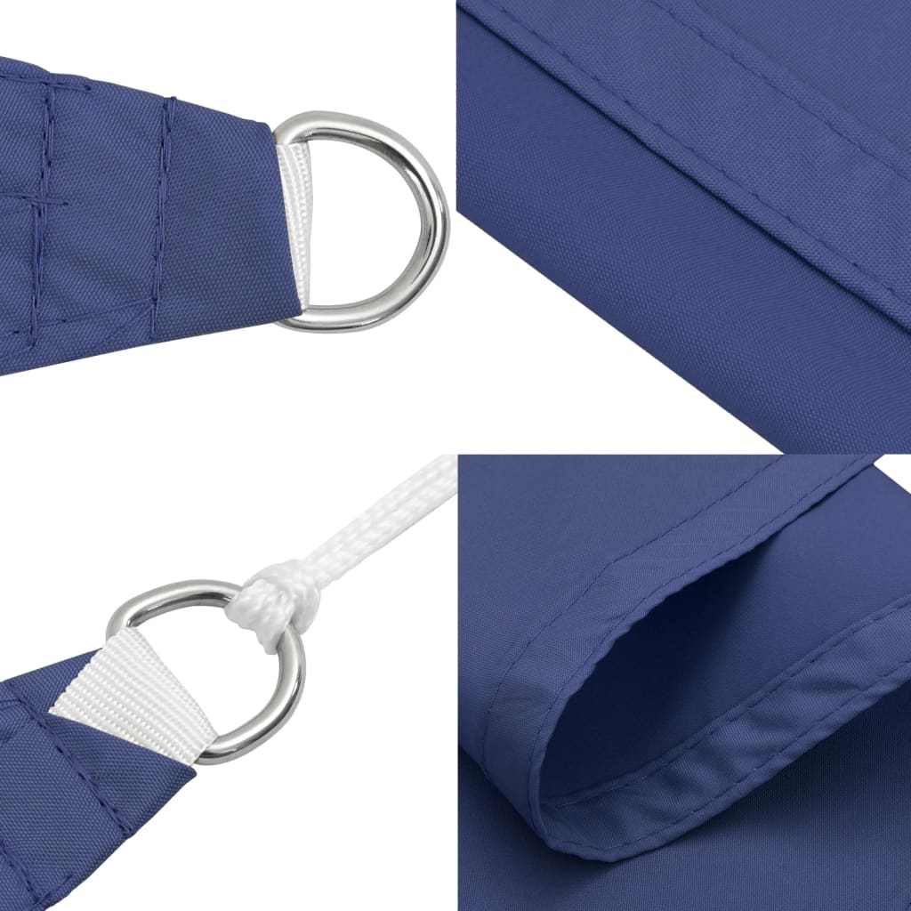 Zonnescherm Rechthoekig 3,5X5 M Oxford Stof Blauw