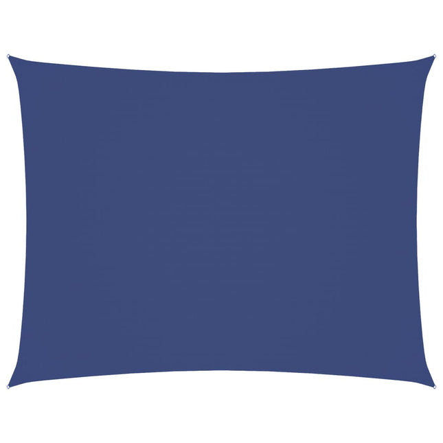 Zonnescherm Rechthoekig Oxford Stof Blauw