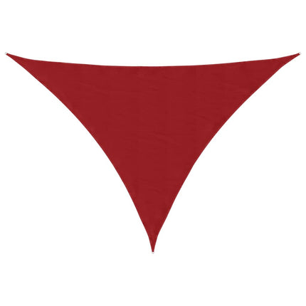 Zonnescherm Driehoekig 3X3X4,24 M Oxford Stof Rood