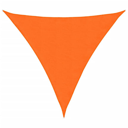 Zonnescherm Driehoekig Oxford Stof Oranje