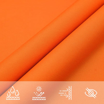 Zonnescherm Driehoekig Oxford Stof Oranje