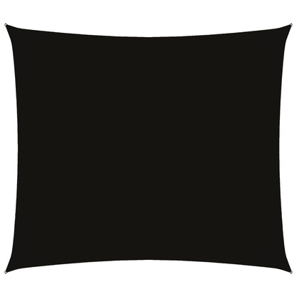 Zonnescherm Rechthoekig 2,5X3 M Oxford Stof Zwart
