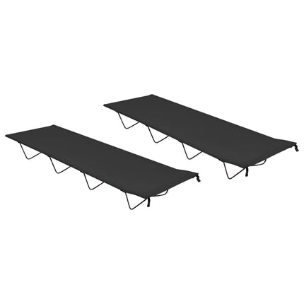 Campingbedden 180X60X19 Cm Oxford Stof En Staal